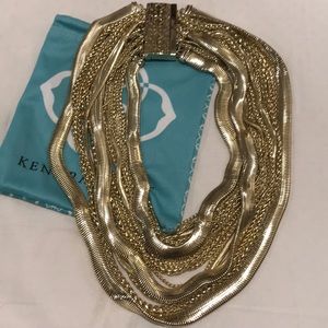Kendra Scott Gold Multi-Strand Necklace